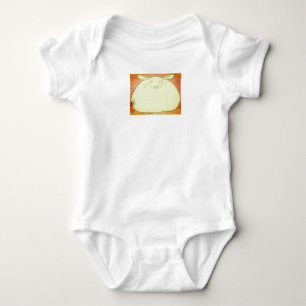 BODY JAPONAIS GRAS BUNNY NOM PERSONNALISÉ BABY BODYSUIT