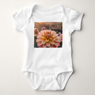 Body Jardin de dahlias au coucher du soleil