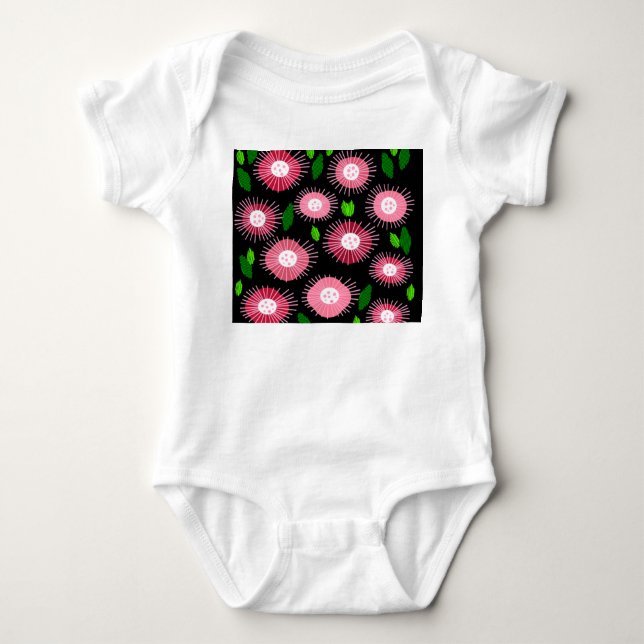 Body Jardin de fleurs scandinave (Devant)