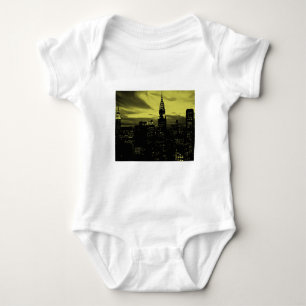 Body Jaune pointu Noir New York City