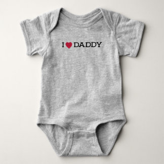 Body Je Coeur Papa Bébé Bodysuit Un Pièce