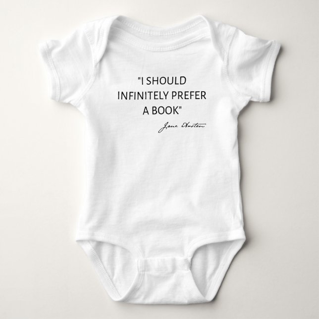 Body Je devrais infiniment préférer un livre - Jane Aus (Devant)