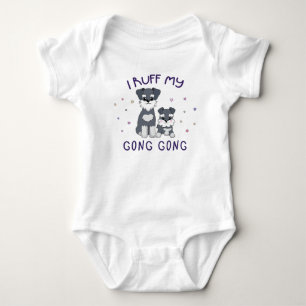 Body Je fais des câlins à mon Gong Gong - Chiots mignon