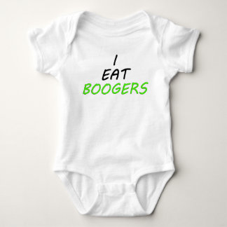 Body JE MANGE DES BOOGERS Baby Infant T-shirt