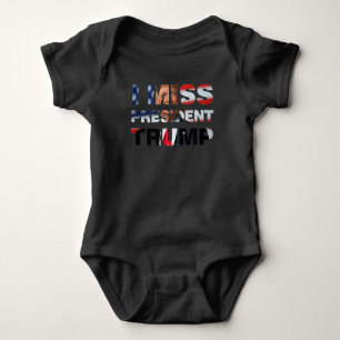 Body Je Mlle Président Trump Baby Bodysuit