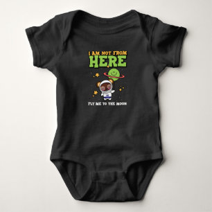 Body Je ne suis pas d'ici Baby Jersey Bodysuit