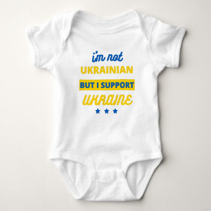 Body Je ne suis pas Ukrainien mais je soutiens l'Ukrain
