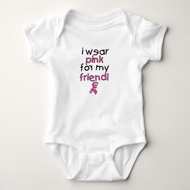 Body Je porte le rose pour mon ami ($18,95) (Devant)
