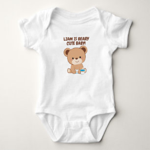 Body Je suis beary mignon maillot de bébé avec l'ours m