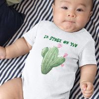 Je suis coincé sur vous Cactus Baby Jumper Aquarel