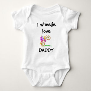 Body Je suis follement amoureux de Papa Bodysuit Motocr