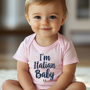 Body "Je suis Italien Bébé" Fière Fierté Italienne