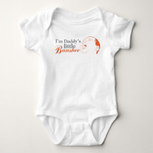 Body "Je suis le petit Banshee de papa", costume pour b