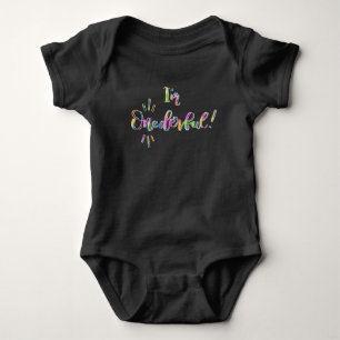 Body Je suis le premier équipement merveilleux de béb