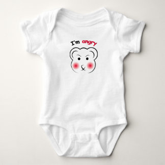Body Je suis ours en colère – Conception d'humeur minim