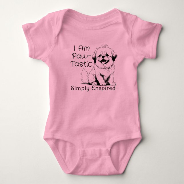 Body Je Suis Tout Simplement Paw-Tastic Shih Tzu (Devant)