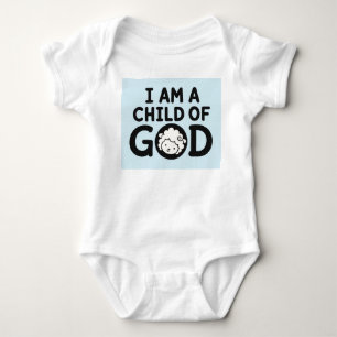 Body JE SUIS UN ENFANT DE DIEU Cadeau de Baby Shower