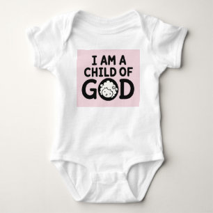 Body JE SUIS UN ENFANT DE DIEU Cadeau de Baby Shower