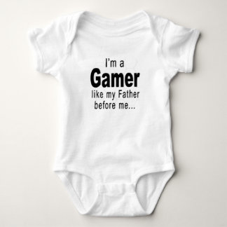 Body Je suis un joueur comme mon père avant moi chemise