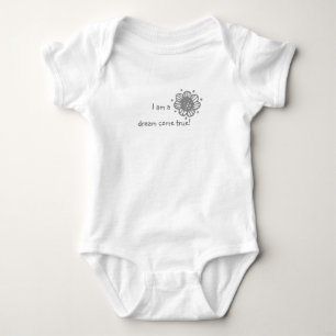 Body Je suis un rêve devenu vrai bébé citation