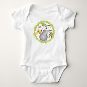 Body Je suis UN T-shirt de bébé de jungle