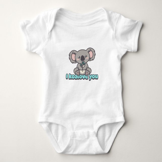 Body Je t'aime, bébé Koala (Devant)