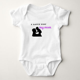 Body Je t'aime maman - Cadeau doux pour bébé