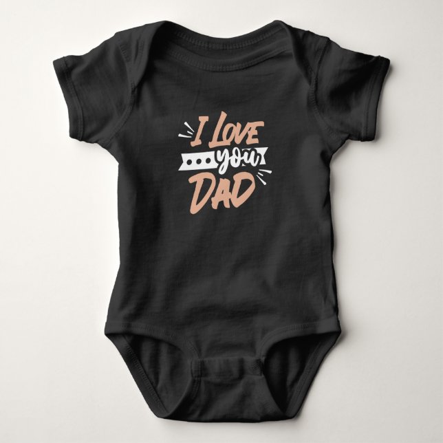 Body Je t'aime papa (Devant)