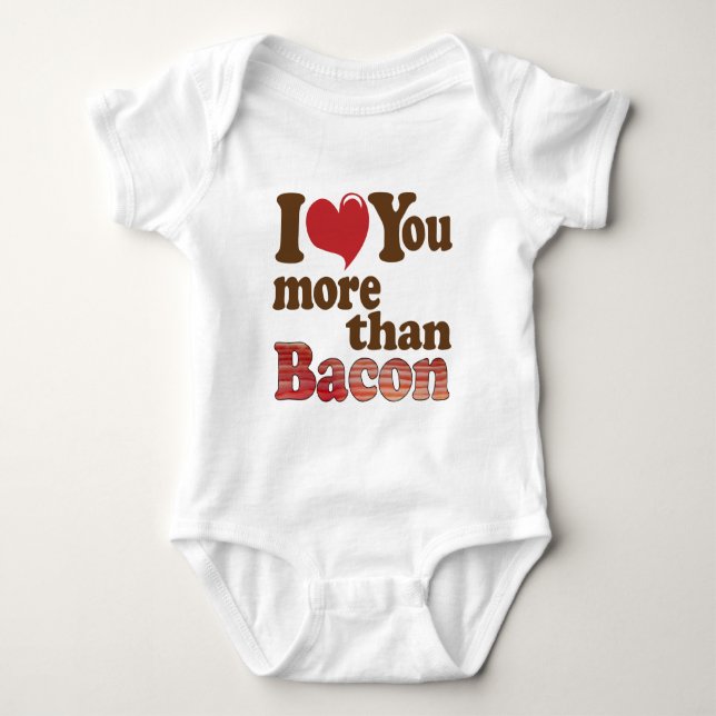 Body Je t'aime plus que le bacon (Devant)