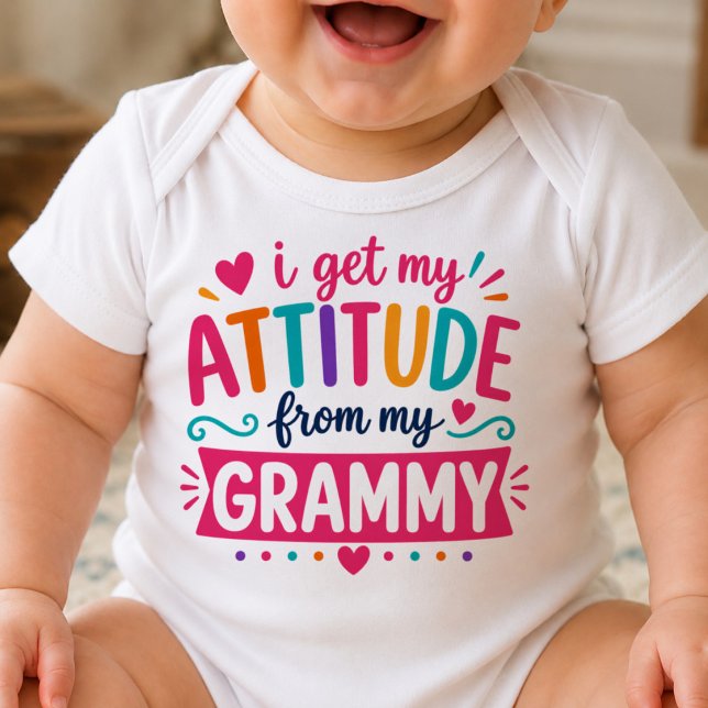 Body Je Tiens Mon Attitude De Mon Bodysuit Grammy (Créateur téléchargé)