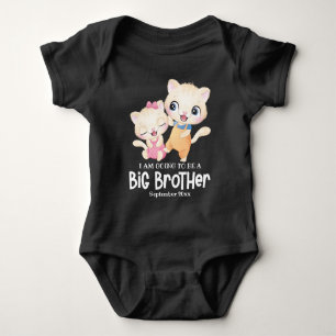 Body Je vais être un grand frère Annonce de bébé