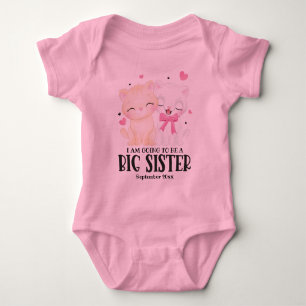 Body Je vais être une grande sœur Annonce de bébé