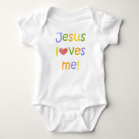 Jésus m'aime Infant Creeper