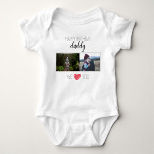 BODY JEUX ANNIVERSAIRE DADDY BABY BODYSUIT PERSONNALISÉ