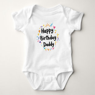BODY JEUX ANNIVERSAIRE DADDY VÊTEMENTS DE BÉBÉ
