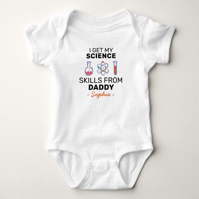 Body J'obtiens mes compétences scientifiques de papa, j (Devant)