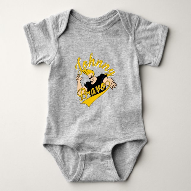 Body Johnny Bravo Graphisme sportif (Devant)