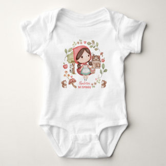 Body Joli Anniversaire du Petit Chaperon Rouge Capricie