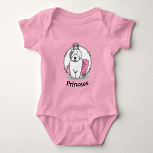 Body Joli Ballet Princesse Vieux anglais Sheepdog Grey