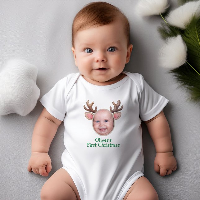 Body Joli bébé de premier Noël rennes (Créateur téléchargé)