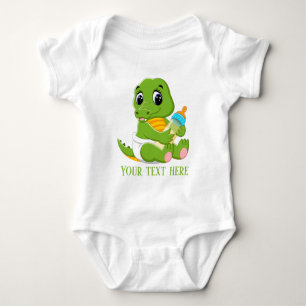 Body Joli bébé gator ajouter du texte unisex