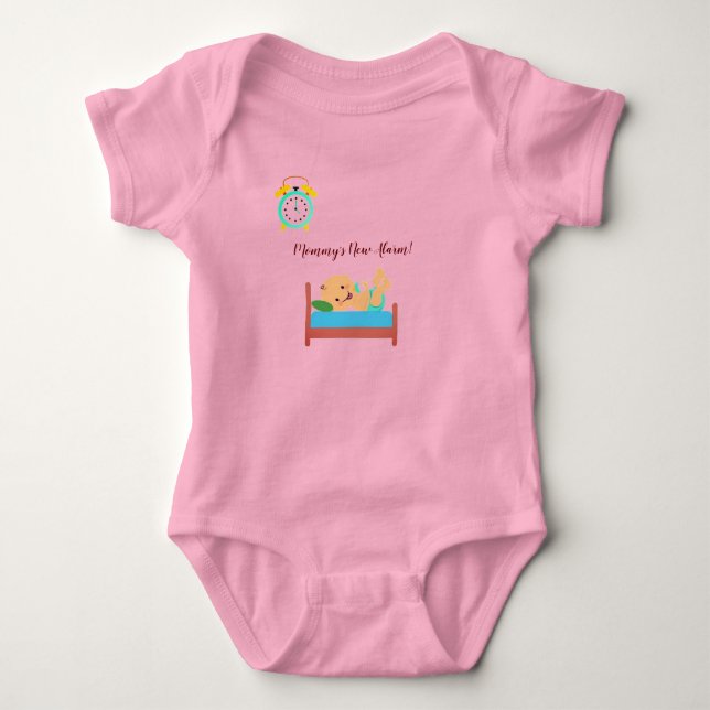 Body Joli Bodysuit rose amusant - (Devant)