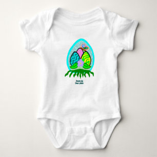 Body Joli boeufs de Pâques Baby Jersey Bodysuit