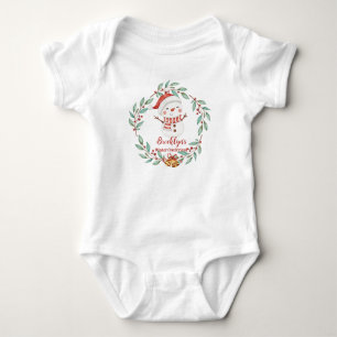 Body Joli Bonhomme de Neige Noël Hiver ONEderland Anniv
