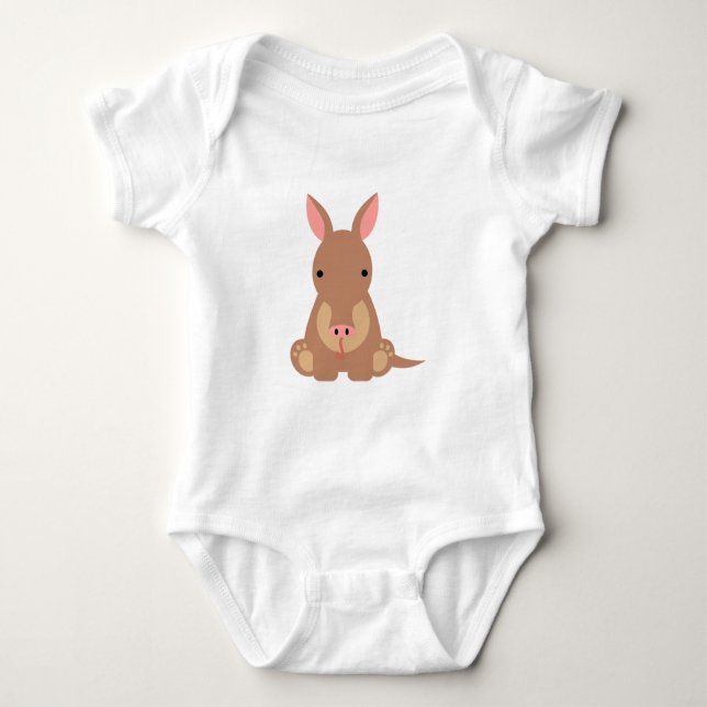 Body Joli Cartoon Aardvark Cadeau (Devant)