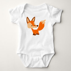 Body Joli Cartoon Fox Baby Bodysuit