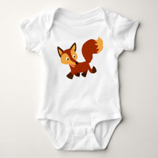 Body Joli Cartoon Fox Baby Bodysuit