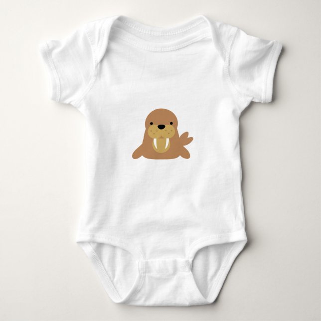 Body Joli Cartoon Walrus Cadeau (Devant)