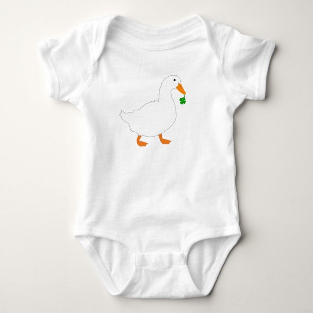 Body Joli design de canard.  (Devant)