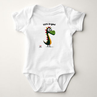 Body Joli Dinosaure Vert | Style Enfants & Adolescents